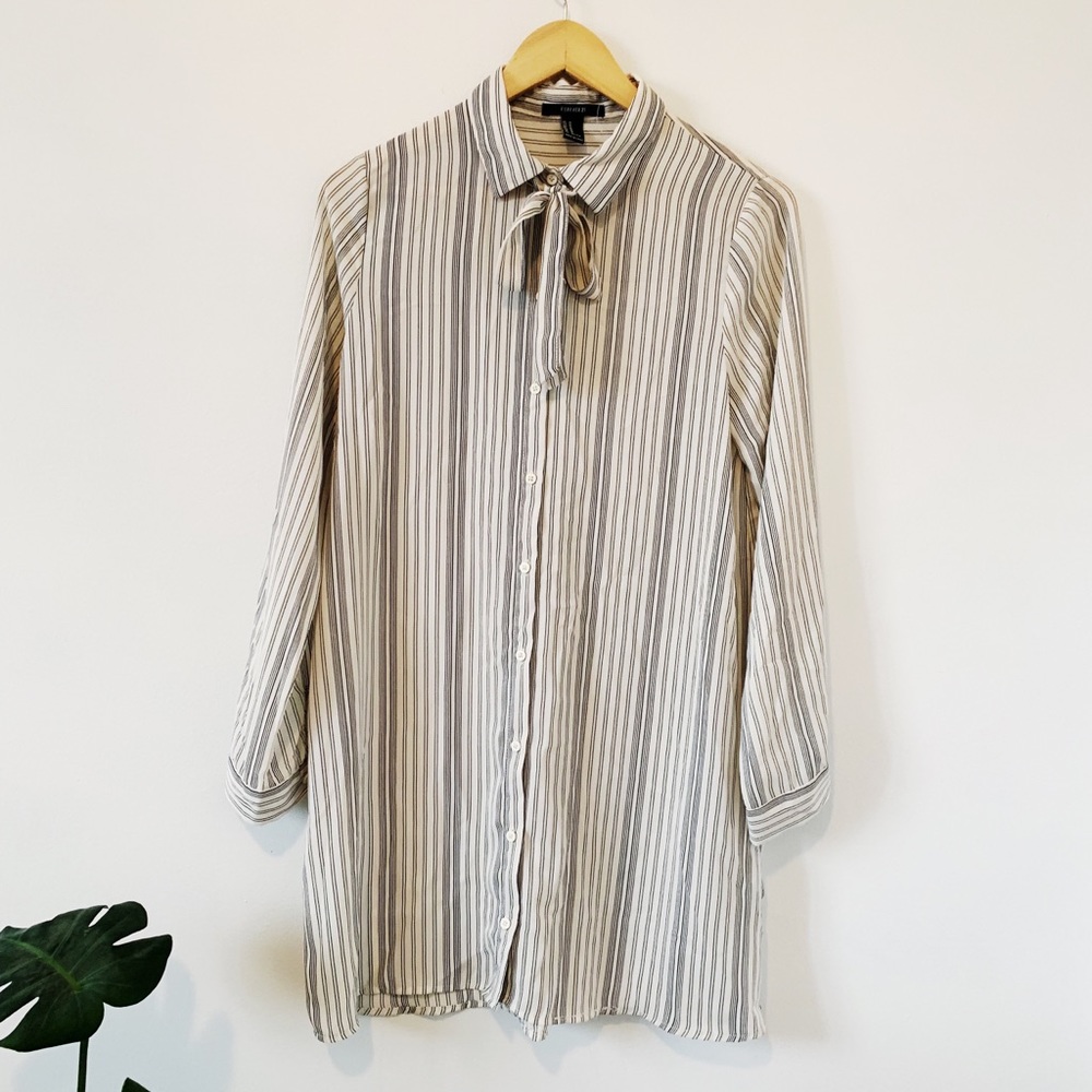 Forever 21 Tunic with Neck Tie